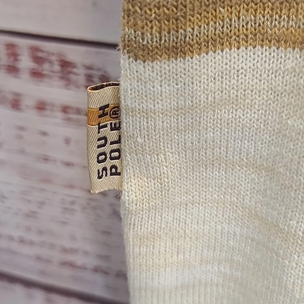 South Pole vintage stripped knit sweater
